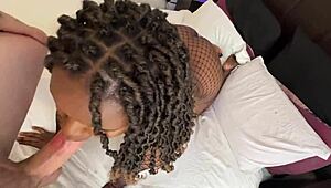 Cheated on Wife with Busty Black BBW! She Squirted and Made Me Cum Twice!