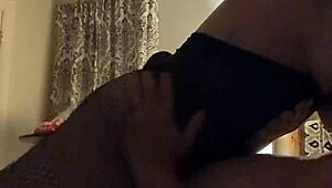 Danielle Roy And Cody Roy Fuckin Watch As Danielle Roy Rides The Shit Out Of His Dick In Fishnet Lingerie