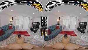 Virtual Porn: Doing The Fucking Chores With Stepmom Carmela Clutch In POV VR