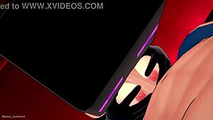 Blonde bombshell Kendall Brooks gets face-fucked before cum facial