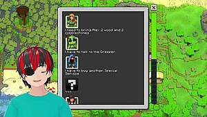 hot babe in underwear parody game