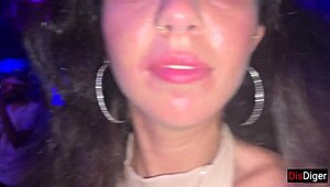 young girl agrees to meet in nightclub toilet for an encounter