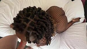 Cheated on Wife with Busty Black BBW! She Squirted and Made Me Cum Twice!