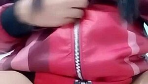 Vietnamese teen masturbates with cucumber