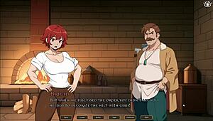 Tomboy Love In Hot Forge Hentai Game Ep 1 Masturbates Thinking Of You With Intense Action