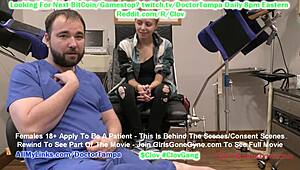 Clov - Ava Siren’s 1st Gyno Exam with Doctor Tampa Probing Deep