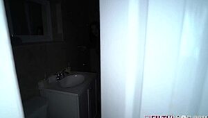 Home Alone with Petite Step-Sister Evelin Taking My Big Cock