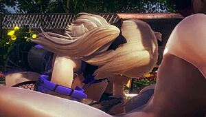 Genshin Impact Hentai - Pov Fischl Blowjob And Cum At Her Face