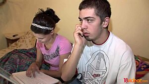 Hey, desperate sex with teen alena measures in this shaved pussy blowjob and cumshot session 😏