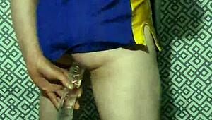 amateur guy uses dildo on ass in jersey