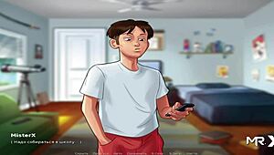 summertimesaga anime mature gets creampie in pussy episode 13.