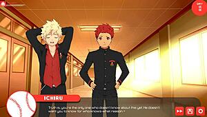 rushing through common bits in bacchikoi ichiru route part 02
