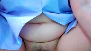 New Clip Of Thai Teen In School Uniform After Class