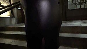 Tattooed MILF fucks young guy on first date?