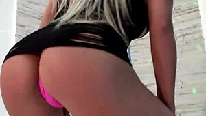 Fucking Blonde Funkeira With Interracial Pussy And Ass Action
