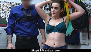 Officer Catches Lyra Lockhart Shoplifting