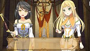 Training elves to rule kingdom as demon lord in 3D game