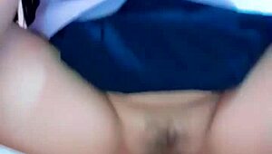 New Clip Of Thai Teen In School Uniform After Class