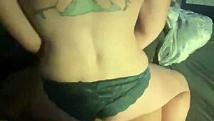 Pretty Babysitter Pale Tattooed Fucked Hard