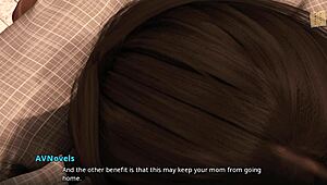 Milf makes a massive decision in this emotional 3D anime sex game.