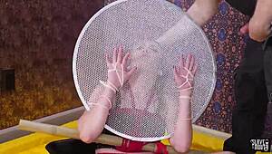 Humiliated bondage chick