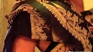 bollywood brunette teases in nude dance