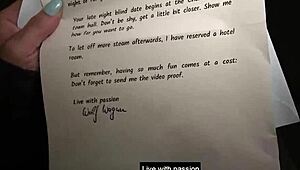 Tattooed MILF fucks young guy on first date?