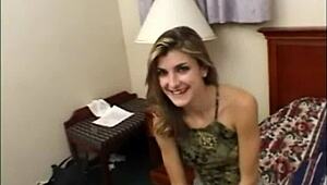 I Enjoy Hot Blonde's Blowjob and Anal Fucking