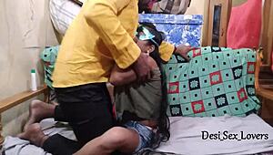 Hot Indian Wife Bent Over For Tight Anal Sex!