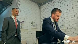 Franky Fox And Vadim Romanov Fucking In Changing Room