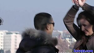 Bound Mature Euro Milf Takes Cum on Ass After Intense Sex