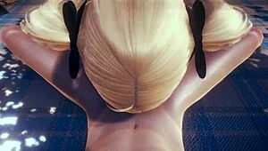 Genshin Impact Hentai - Pov Fischl Blowjob And Cum At Her Face