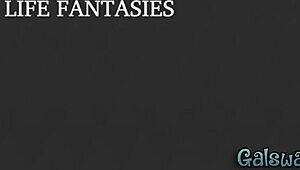 i see silvia and emily locking eyes