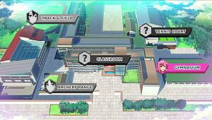 Anime bondage threesome in Break the Rematch Part 2 Ep1 😈