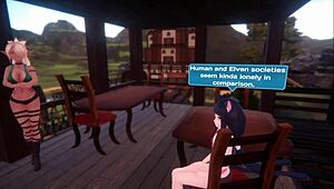 Sex doll dances teasingly in monster girl island