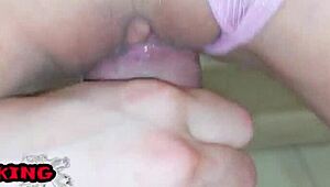 Real uncensored Japanese cheating wife screws husband's cousin in raw action