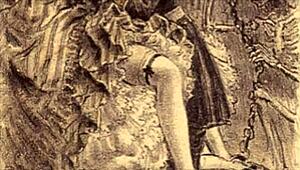 vintage erotic illustration catches the eye with classic charm