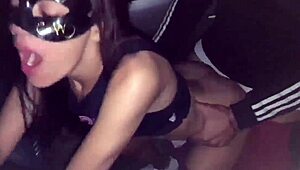 Wow! Banging In The Middle Of The Street With 2 Strangers While My Cuckold Films It All!