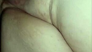 Squirting blonde BBW's big ass pounded and fingered to intense orgasm