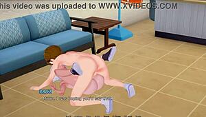 Extra shifts led to deep strokes. Those golden anime days with big tits linger.