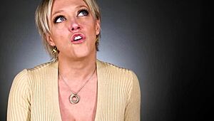 Stepmom Dee Williams' full scene with solo action and close-ups.