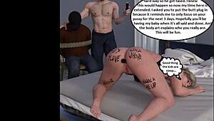 cheating milf hotwife stars in steamy 3d cuckold comic action