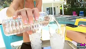 Busty milf ava delane seduces her stepdaughter with lesbian touches