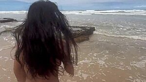 Man, I threw a wild orgy at the nudist beach with my hot friends!