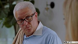 milfy brandi seduces two eager interns