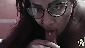 redhead teacher in best anal and blowjob with glasses 😘