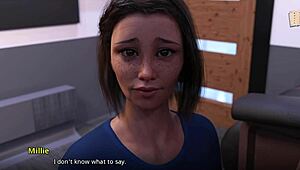 Milf makes a massive decision in this emotional 3D anime sex game.