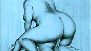 vintage erotic illustration catches the eye with classic charm