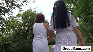 horny old ladies waiting by the roadside