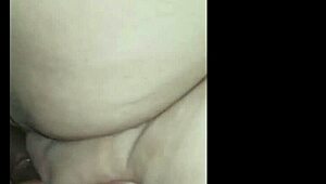 Squirting blonde BBW's big ass pounded and fingered to intense orgasm